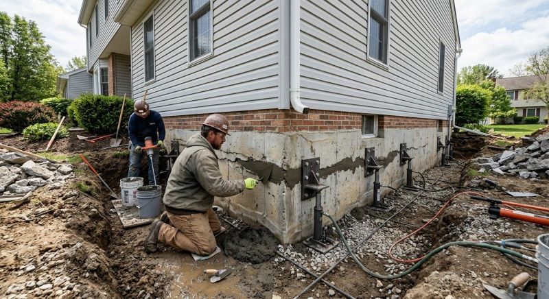 Basement Foundation Repair in Middlesex, NJ