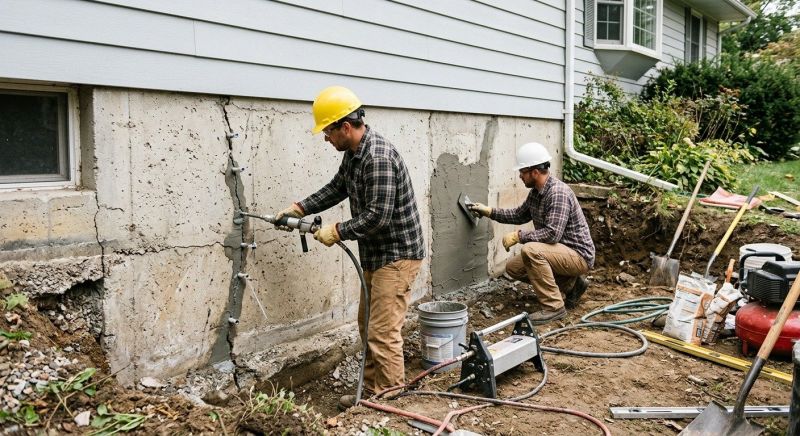 Basement Foundation Repair in Somerset County, NJ