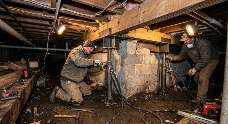 Basement Foundation Repair in Somerset County, NJ
