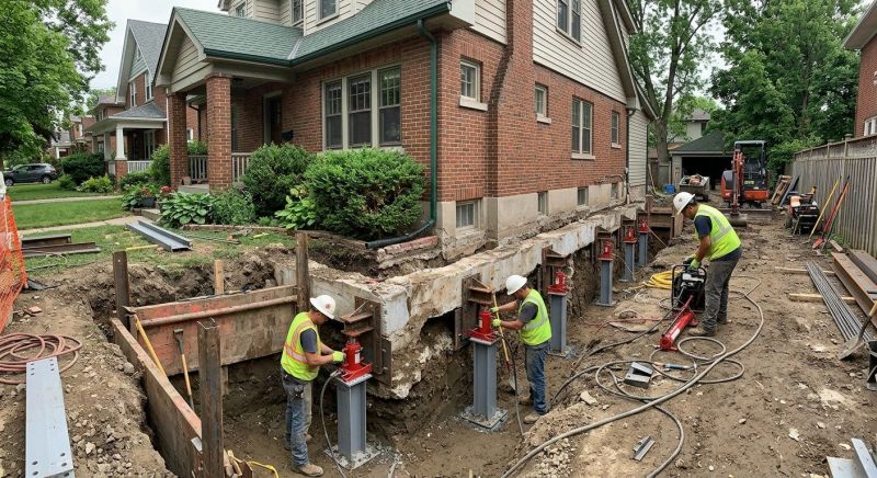 Basement Underpinning in Matawan, NJ