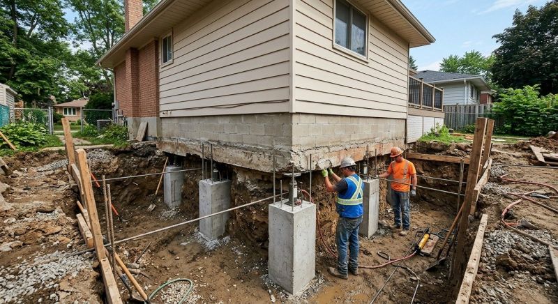 Basement Underpinning in Matawan, NJ
