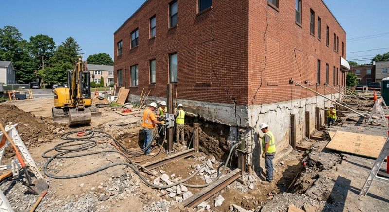 Building Foundation Repair in Brielle, NJ