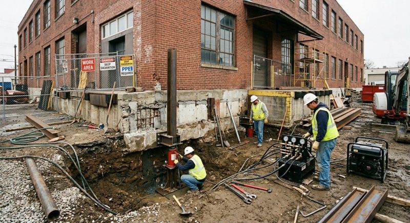 Building Foundation Repair in Holmdel, NJ