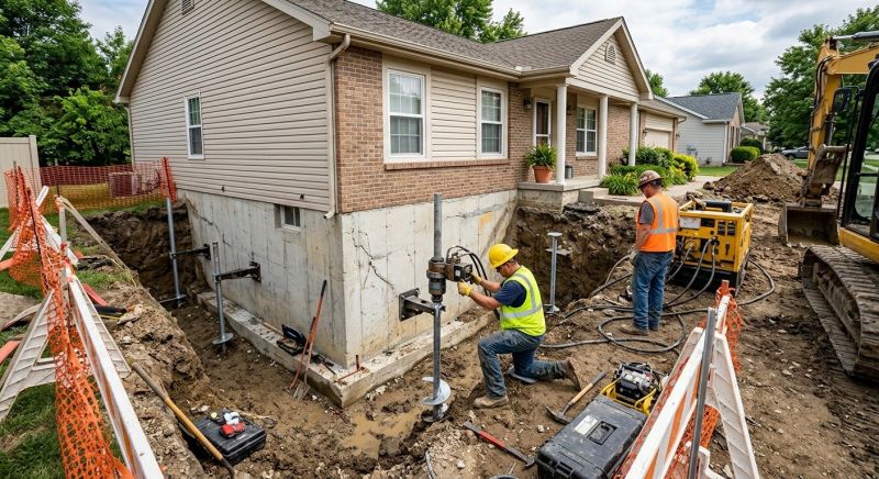 Building Foundation Repair in South Orange, NJ
