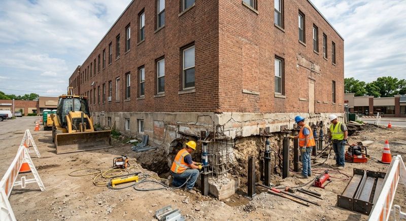Commercial Foundation Repair in Matawan, NJ