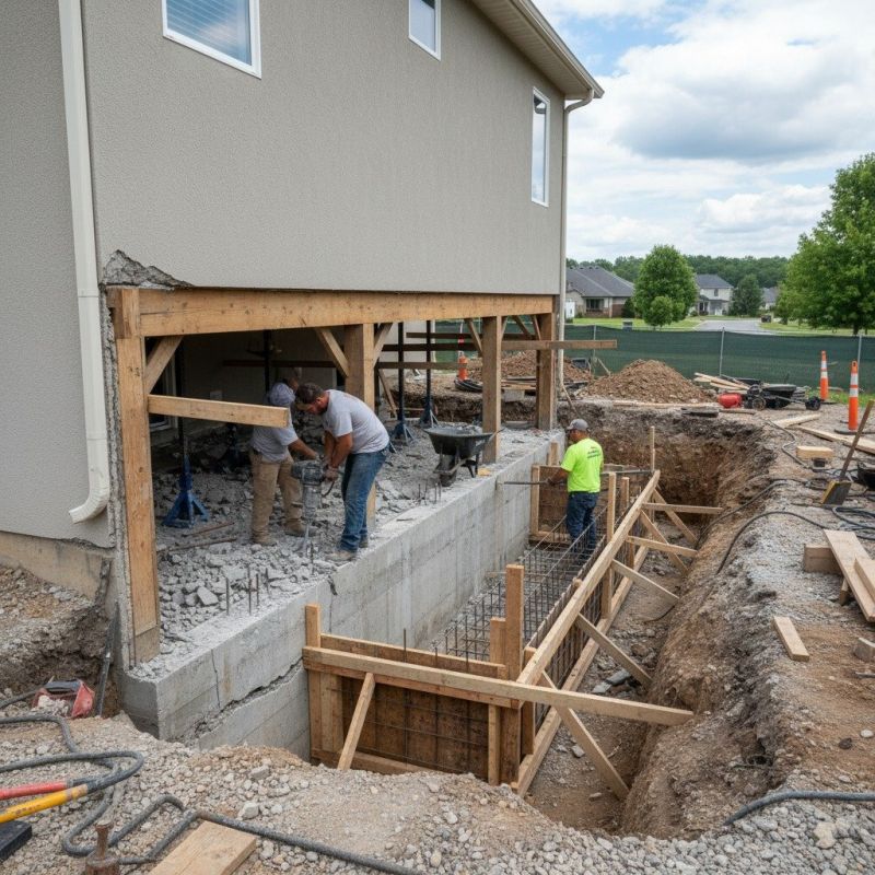 Concrete Foundation Repair in Newark, NJ