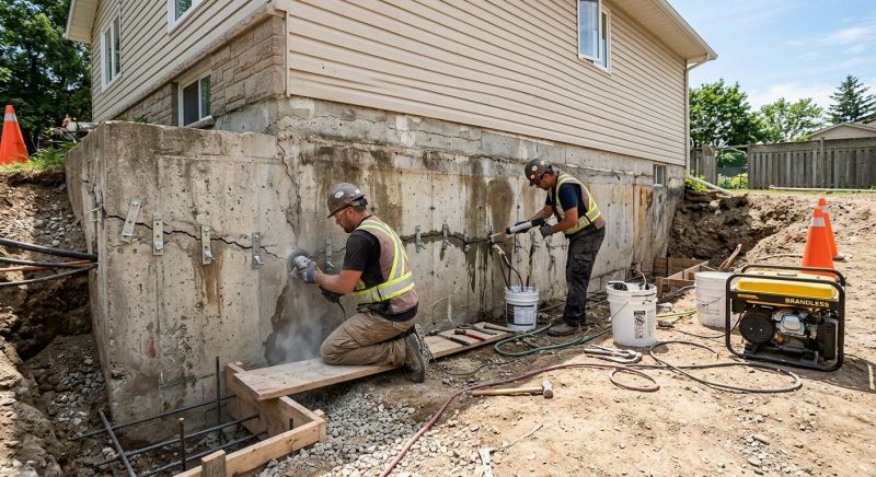 Concrete Foundation Repair in Somerset County, NJ