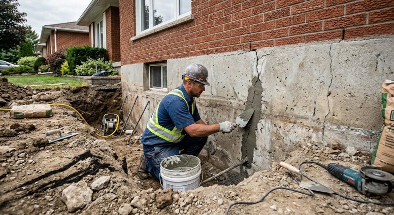Concrete Foundation Repair in Somerset County, NJ