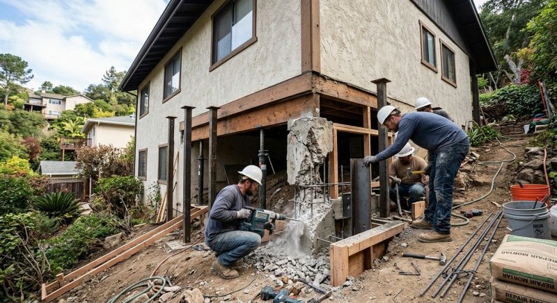 Concrete Foundation Repair in Somerset County, NJ