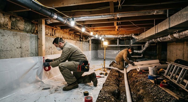 Crawl Space Leveling in Matawan, NJ