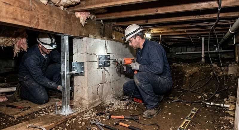 Crawlspace Foundation Repair in Gillette, NJ