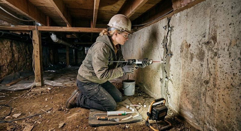 Crawlspace Foundation Repair in Point Pleasant Beach, NJ