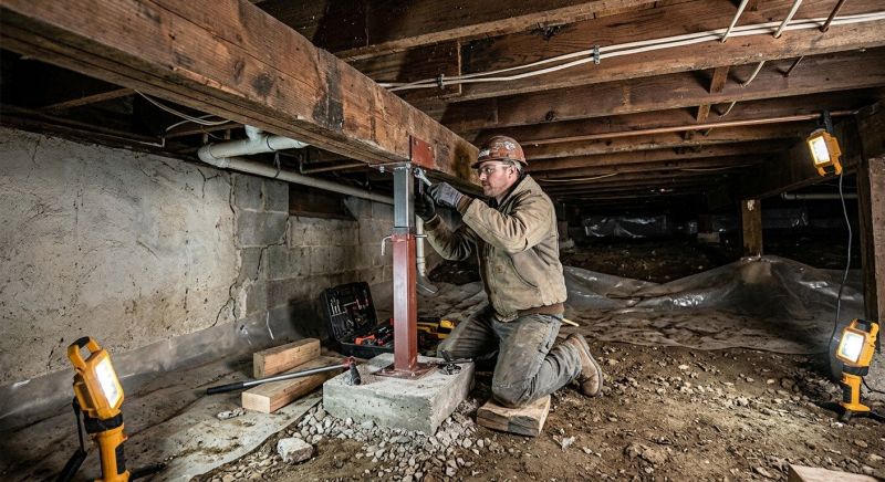 Crawlspace Foundation Repair in Point Pleasant Beach, NJ