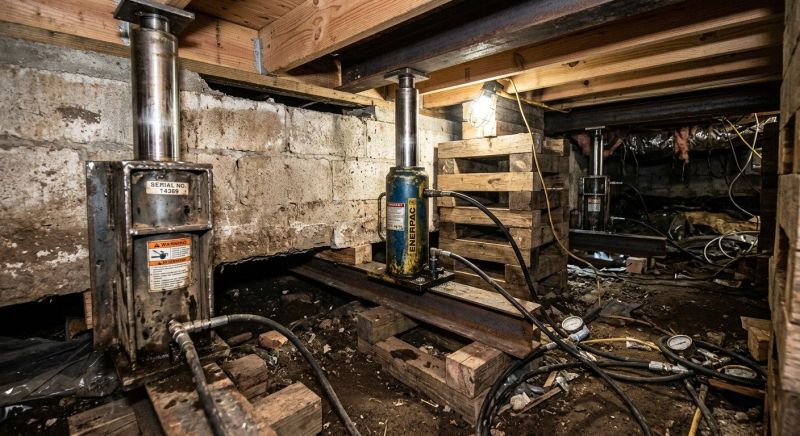 Foundation Jacking in Asbury Park, NJ