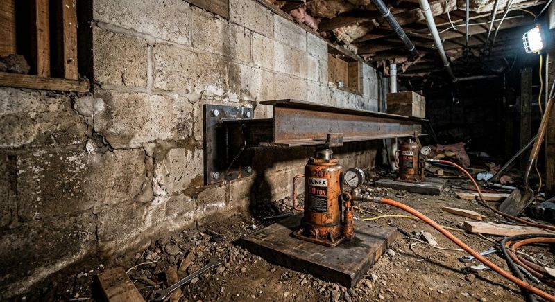 Foundation Jacking in Asbury Park, NJ