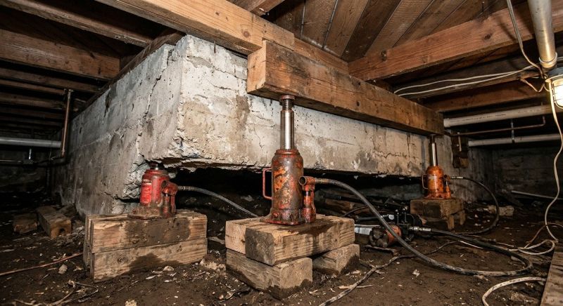 Foundation Jacking in Hazlet, NJ