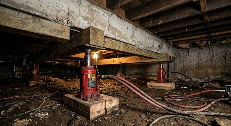 Foundation Jacking in Irvington, NJ