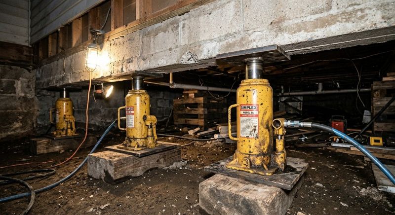 Foundation Jacking in Jackson, NJ