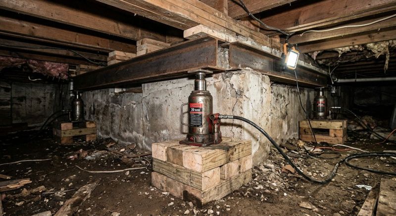 Foundation Jacking in Lincroft, NJ