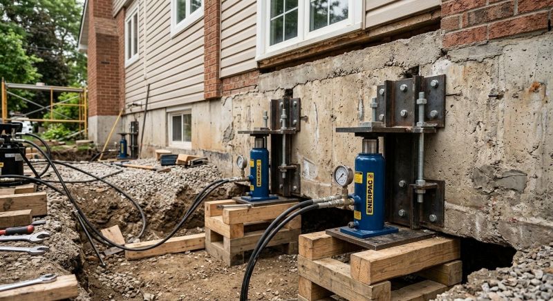 Foundation Jacking in Middlesex County, NJ