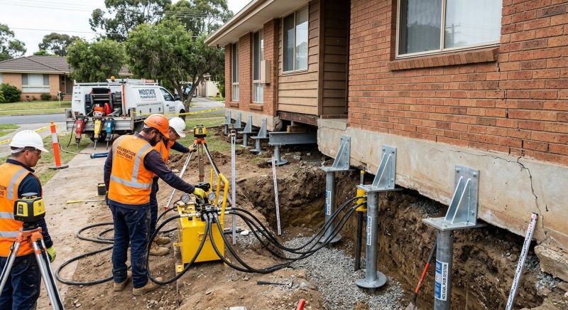 Foundation Jacking in Newark, NJ