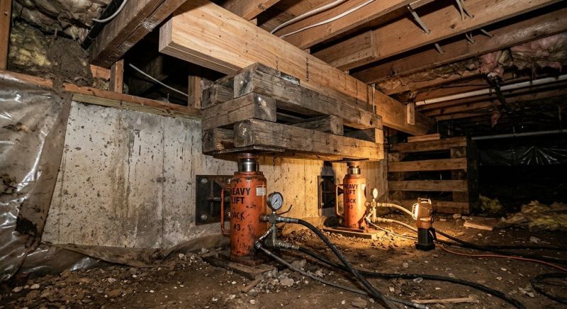 Foundation Jacking in Union, NJ