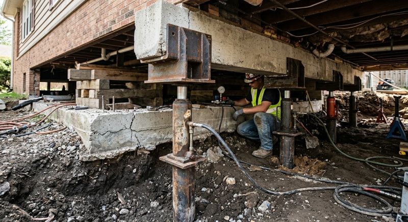 Foundation Lifting in Brick, NJ