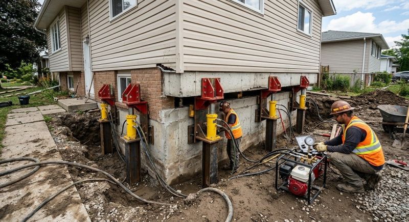 Foundation Lifting in Brooklyn, NY