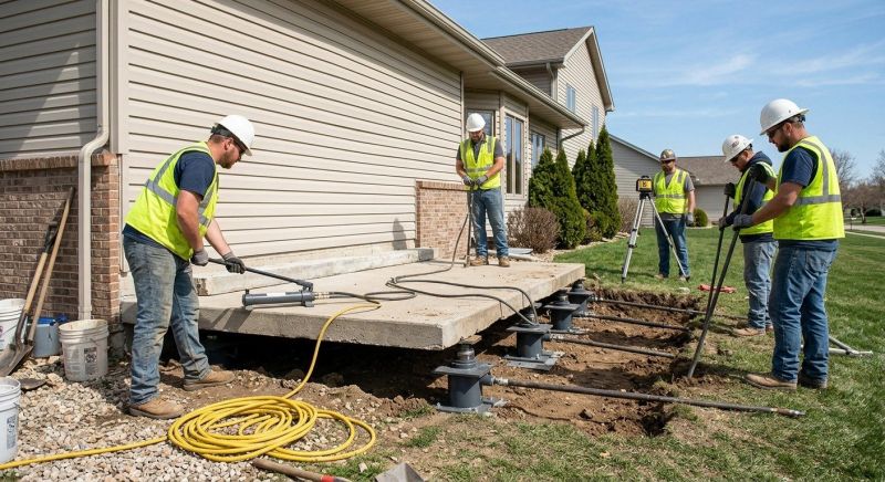 Foundation Lifting in Cream Ridge, NJ