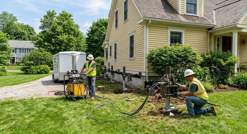 Foundation Lifting in Long Branch, NJ