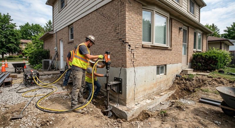 Foundation Lifting in Staten Island, NY