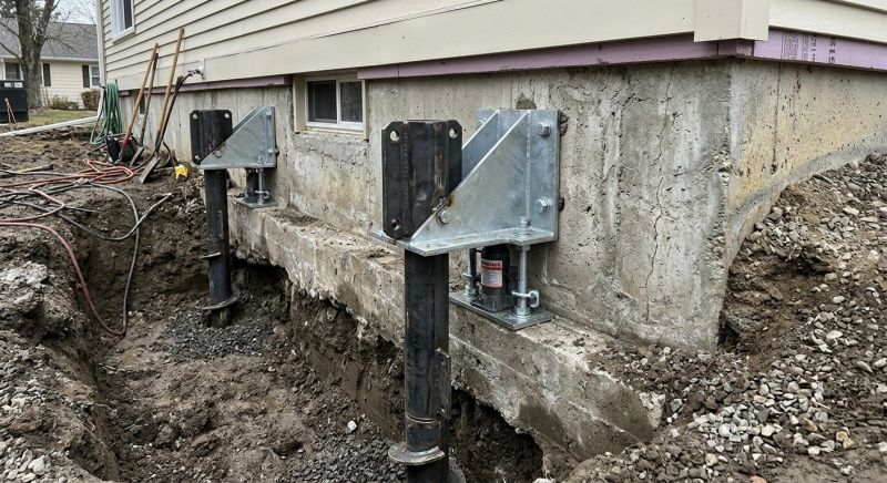 Foundation Pier Leveling in Matawan, NJ