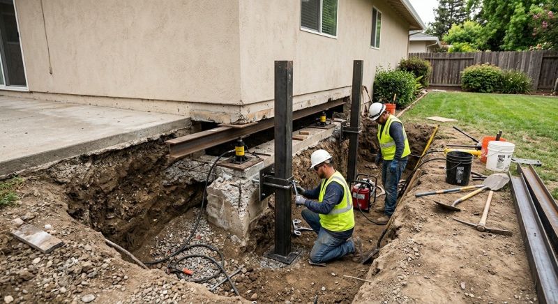 Foundation Pier Repair in Matawan, NJ