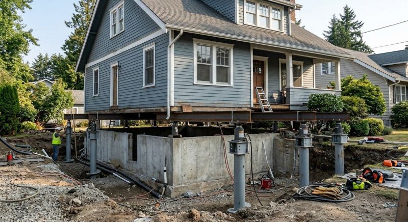 Foundation Raising in Middletown, NJ