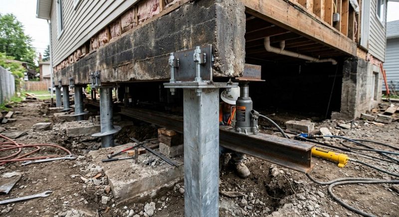 Foundation Raising in Millstone Township, NJ