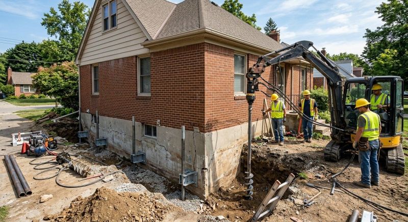 Foundation Stabilizing in Bridgewater, NJ