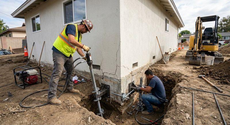 Foundation Stabilizing in Chatham, NJ