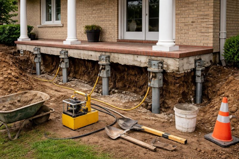 Foundation Stabilizing in Mercer County, NJ