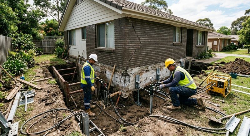 Foundation Stabilizing in Somerset County, NJ