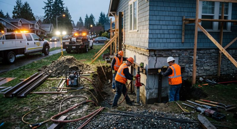Foundation Stabilizing in Somerset County, NJ