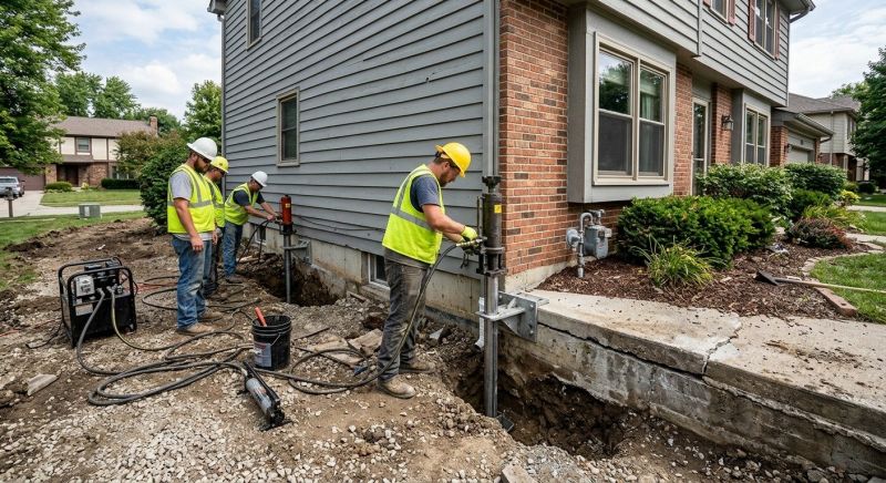 Foundation Stabilizing in Union County, NJ