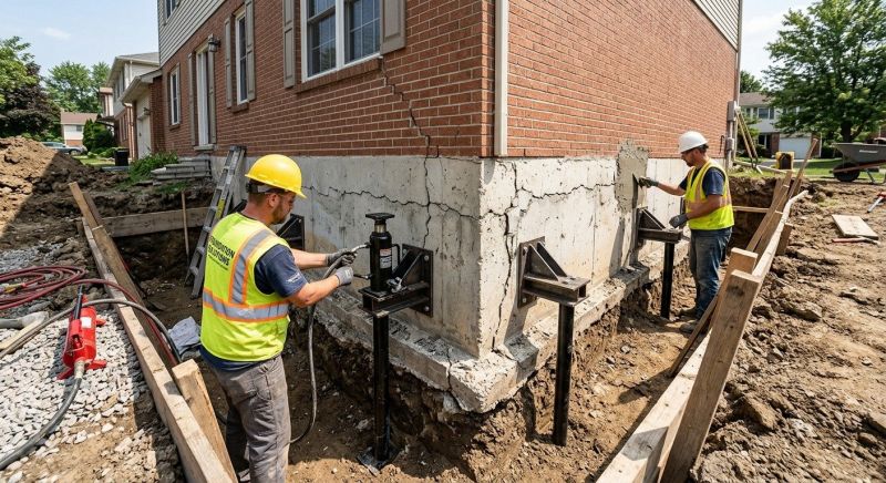 Foundation Structural Repair in Old Bridge, NJ