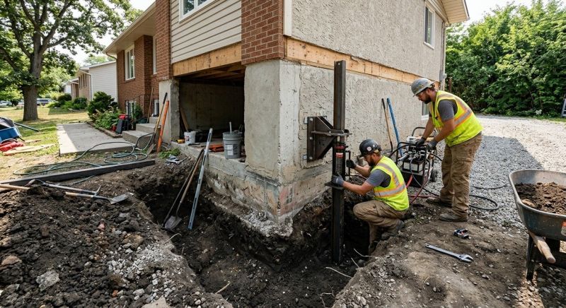 Foundation Structural Repair in Woodbridge, NJ