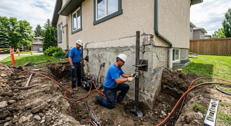 Helical Piers Installation in Matawan, NJ