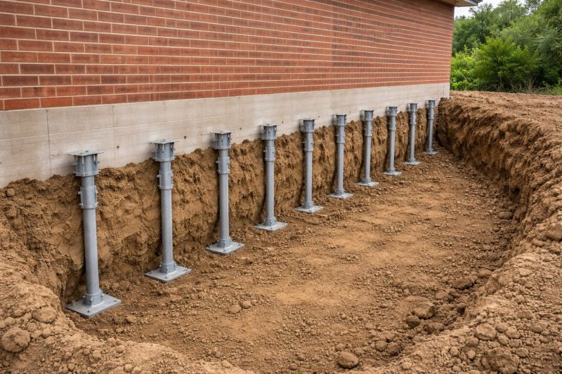 Helical Pile Installation in Matawan, NJ