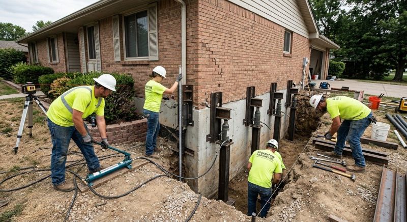Home Foundation Leveling in Hightstown, NJ