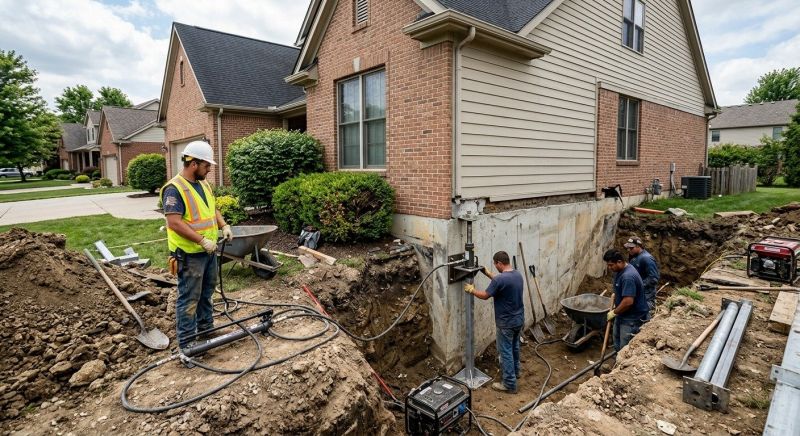 House Foundation Repair in New Brunswick, NJ