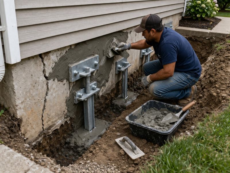 House Foundation Repair in Perth Amboy, NJ