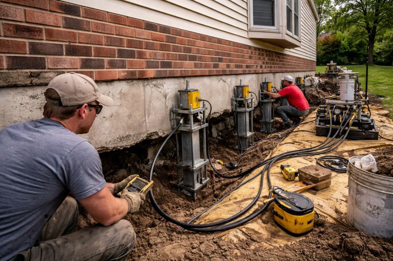 Settling Foundation Service in Roselle, NJ