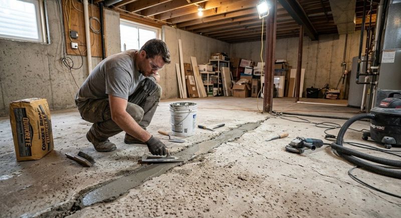 Slab Foundation Repair in Matawan, NJ